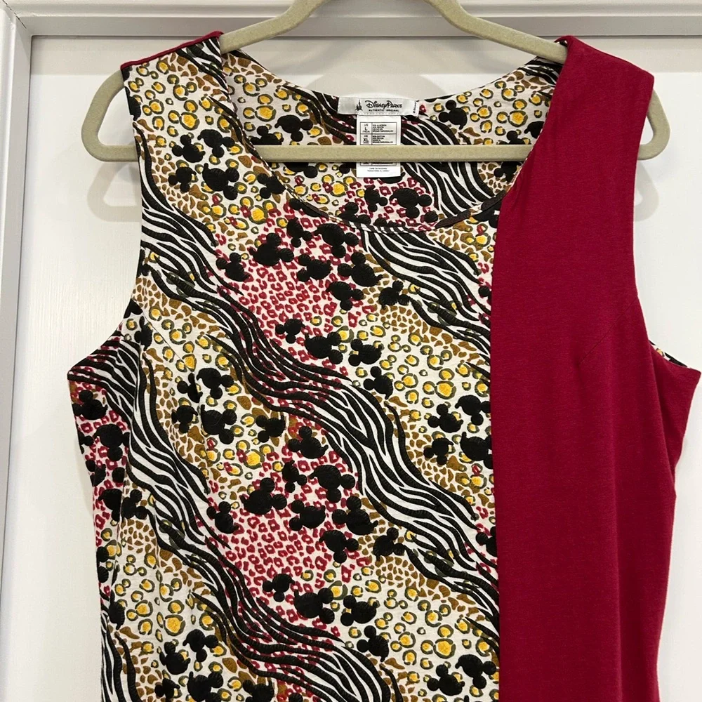 Disney Parks Authentic Original Sleeveless Dress from Animal Kingdom - Picture 3 of 6